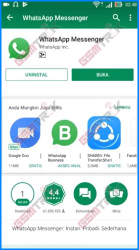 Buka Aplikasi WhatsApp Pribadi