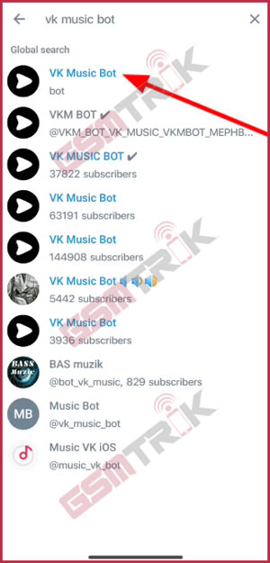 3 Cari VK Bot Music