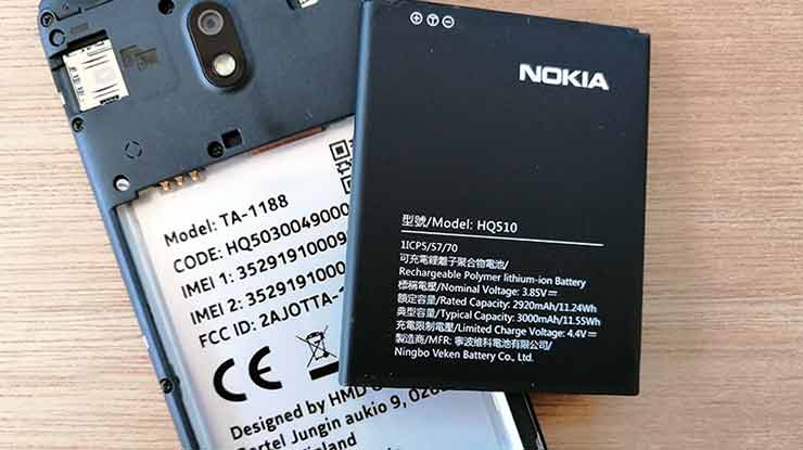 Cek Tipe Dibelakang Baterai Nokia