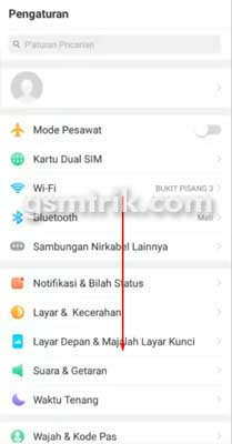 cara private number hp oppo a5s