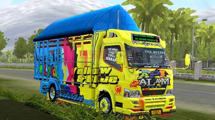 Livery Truck Canter Anti Gosip V2 by Mukhlas