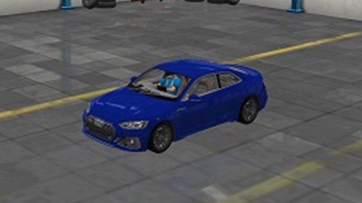 Mod BUSSID Audi RS5 Full Anim