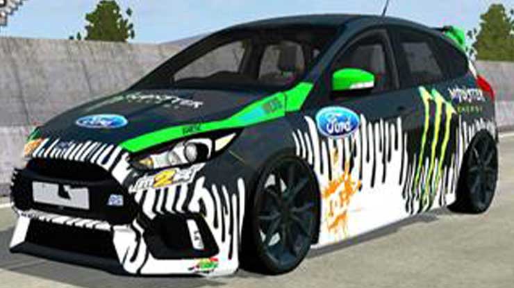 Mod BUSSID Ford Focus RS