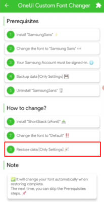 cara download font Samsung berbayar