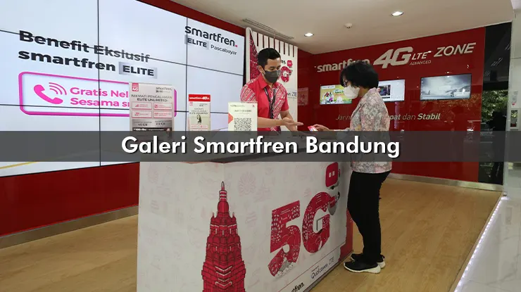 Galeri Smartfren Bandung, Alamat, Jam Operasional dan Layanan