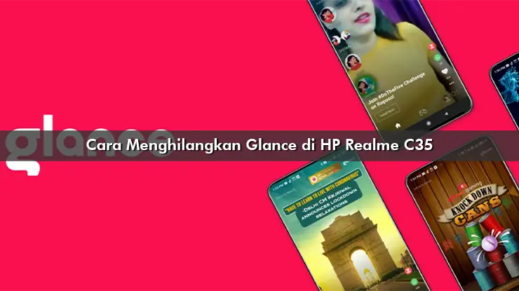 Cara Menghilangkan Glance di HP Realme C35