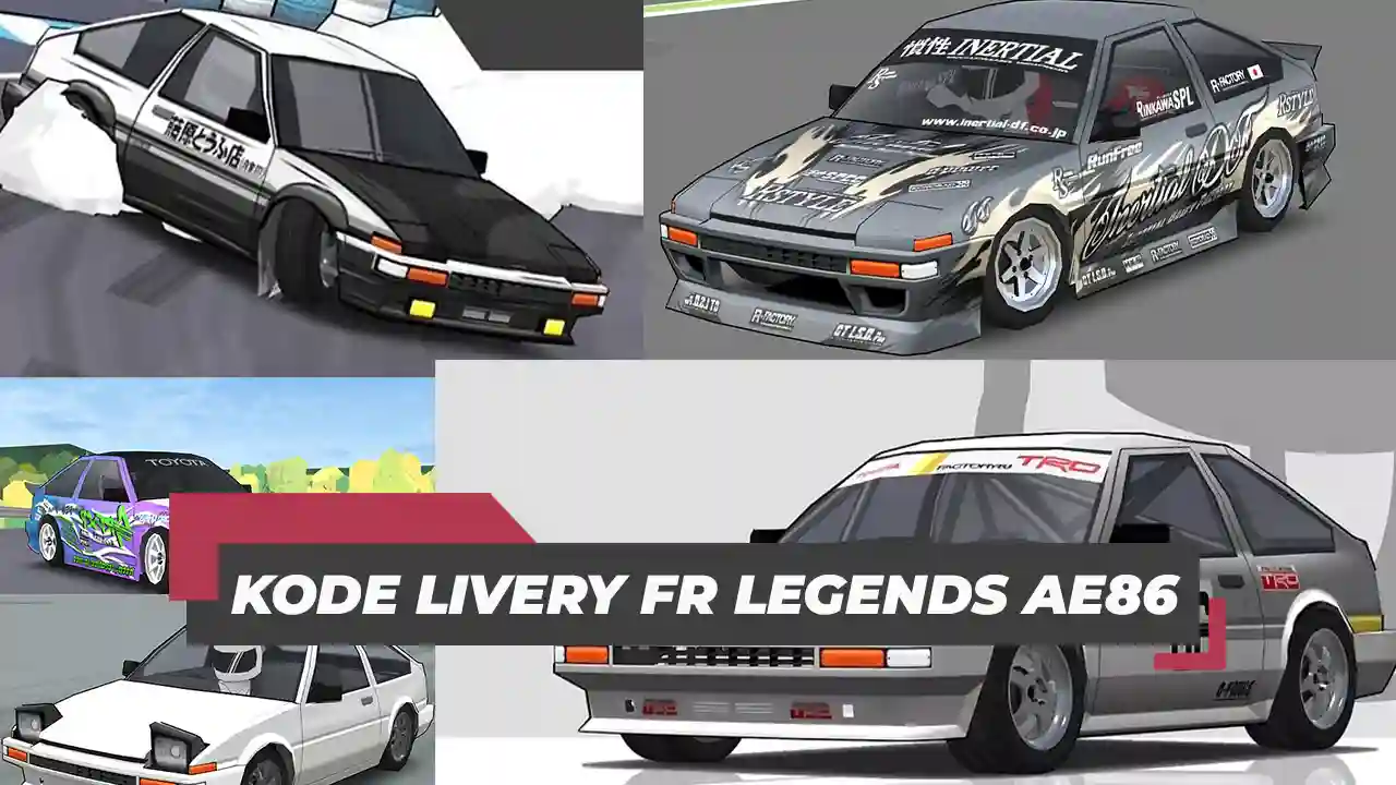 Kode Livery FR Legends AE86