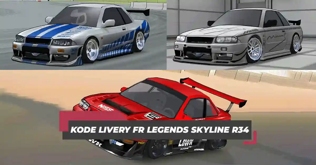 Kode Livery FR Legends Skyline R34